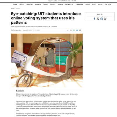 Eye-catching-UIT-students-introduce-online-voting-system-that-uses-iris-patterns